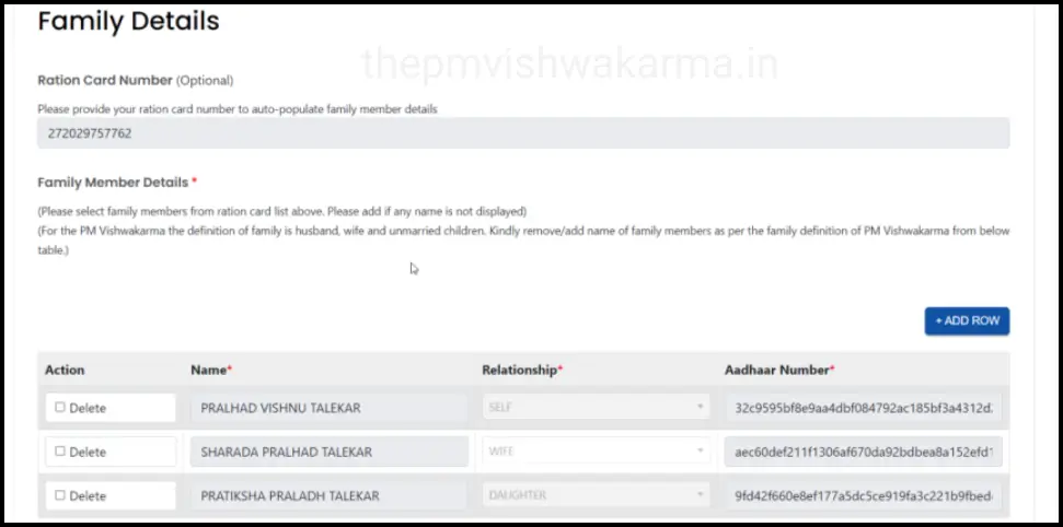 PM Vishwakarma Registration