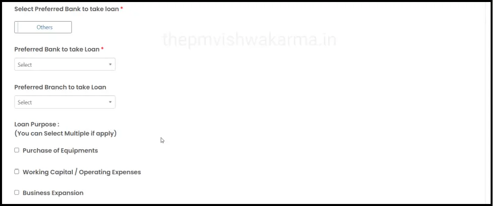 PM Vishwakarma Registration