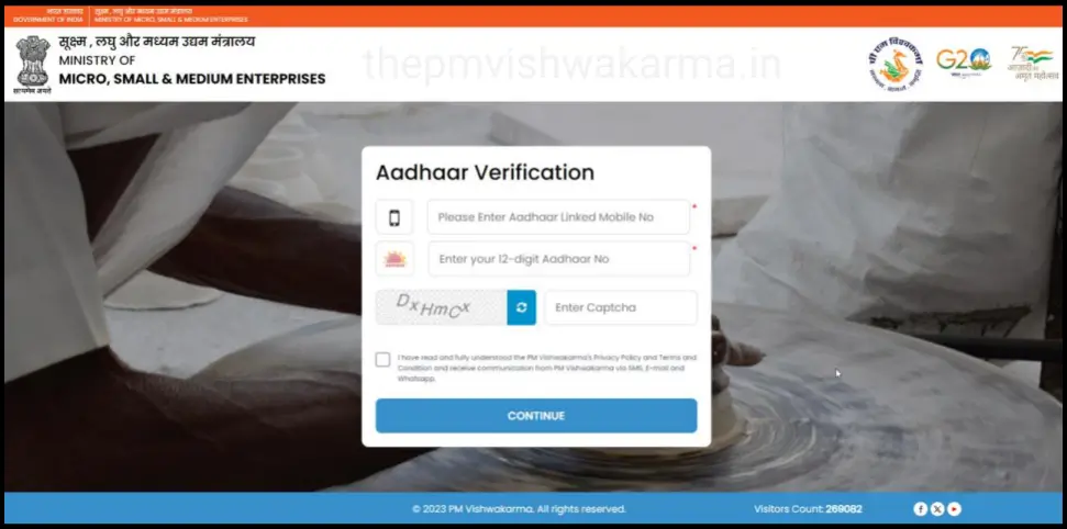 PM Vishwakarma Registration